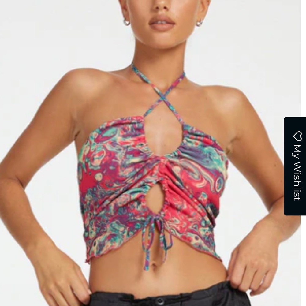 NWT Motel top Festival Print - Picture 5 of 8